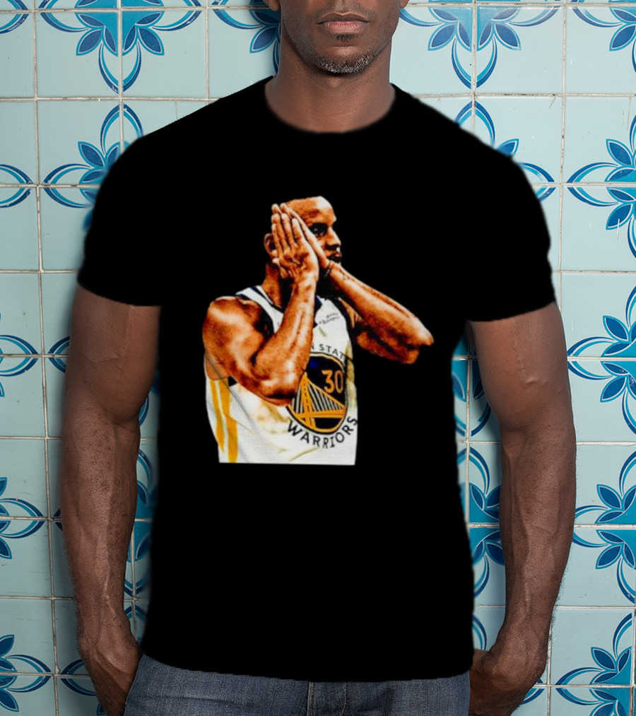 Golden State Warriors Stephen Curry Celebration Fan T-Shirt