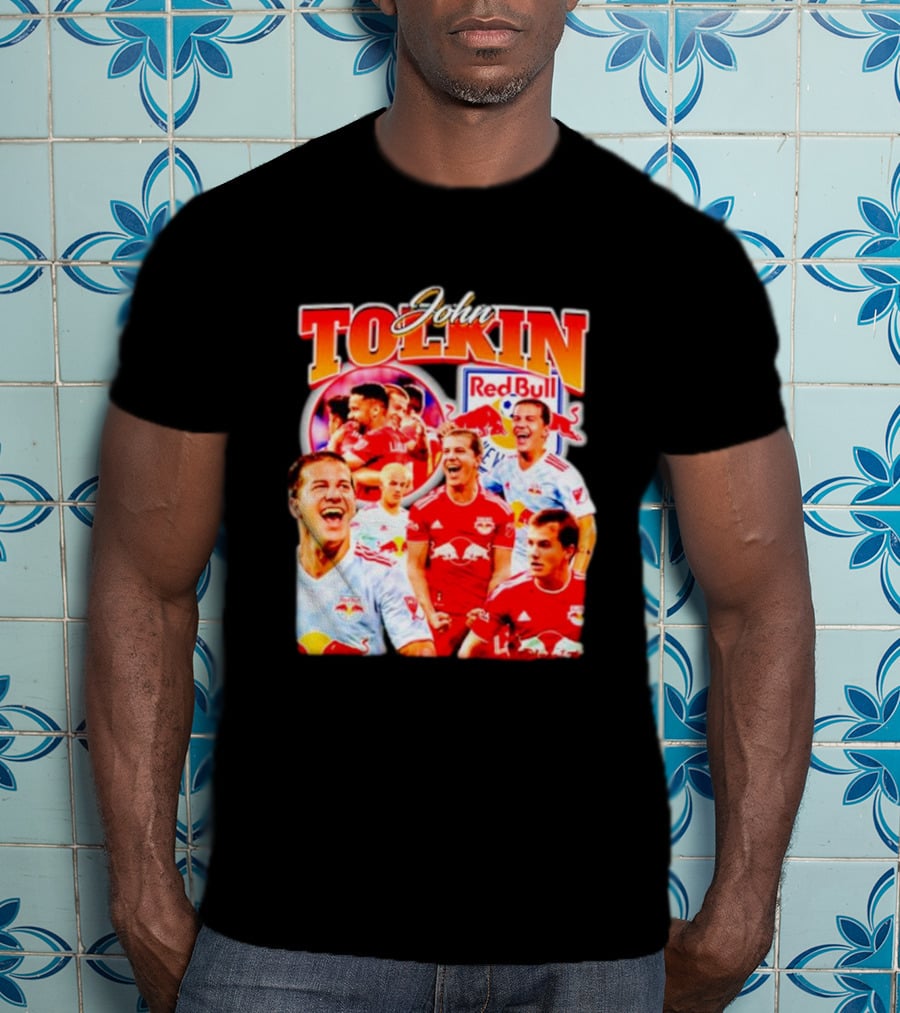 John Tolkin Red Bull Soccer Bootleg T-Shirt