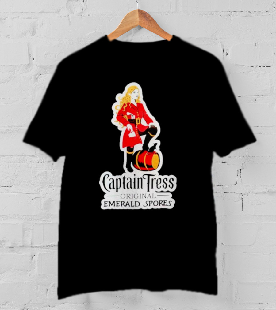 Captain Tress Original Emerald Spores T-Shirt