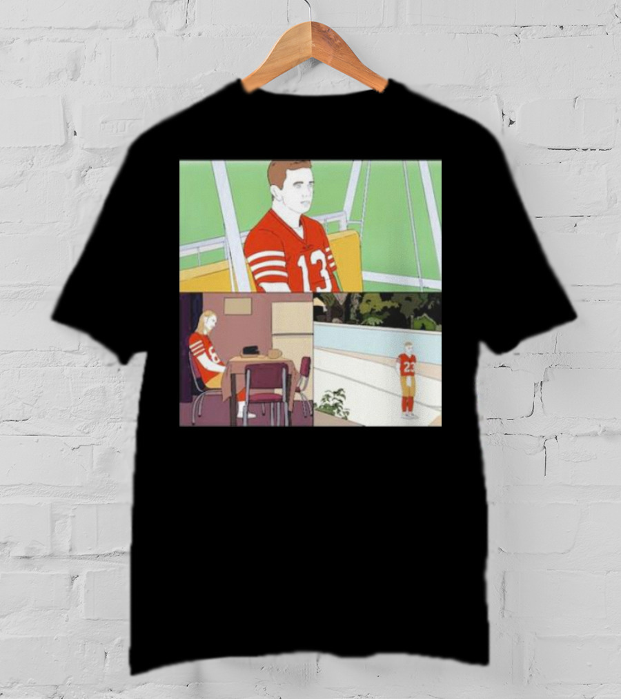 Bye Week Mood Football Reflection Trio T-Shirt