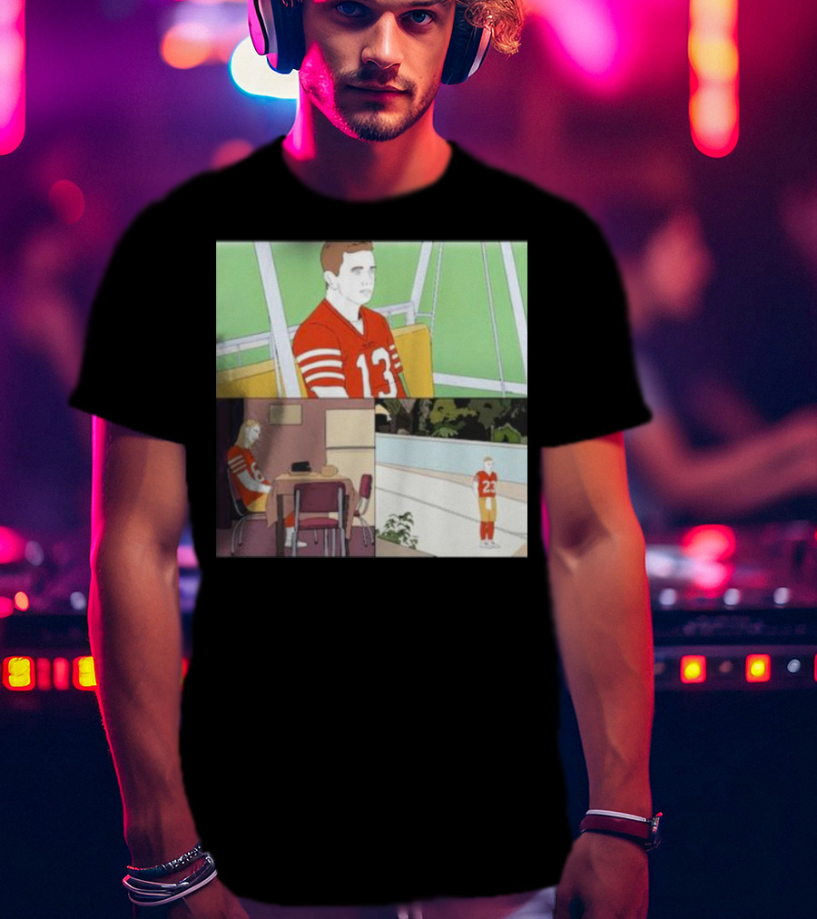 Bye Week Mood Football Reflection Trio T-Shirt