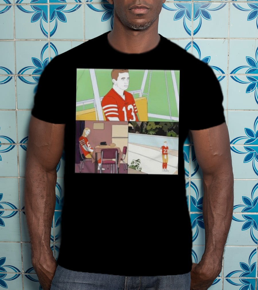 Bye Week Mood Football Reflection Trio T-Shirt