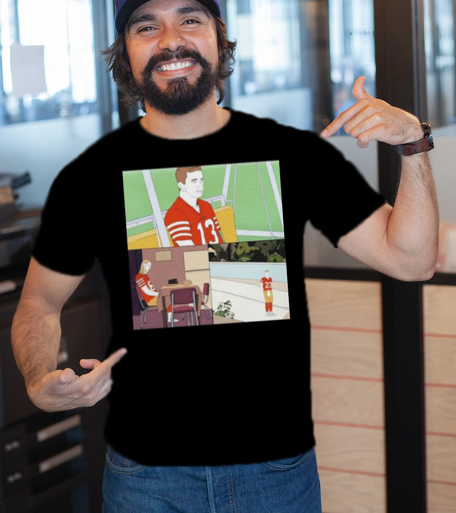 Bye Week Mood Football Reflection Trio T-Shirt