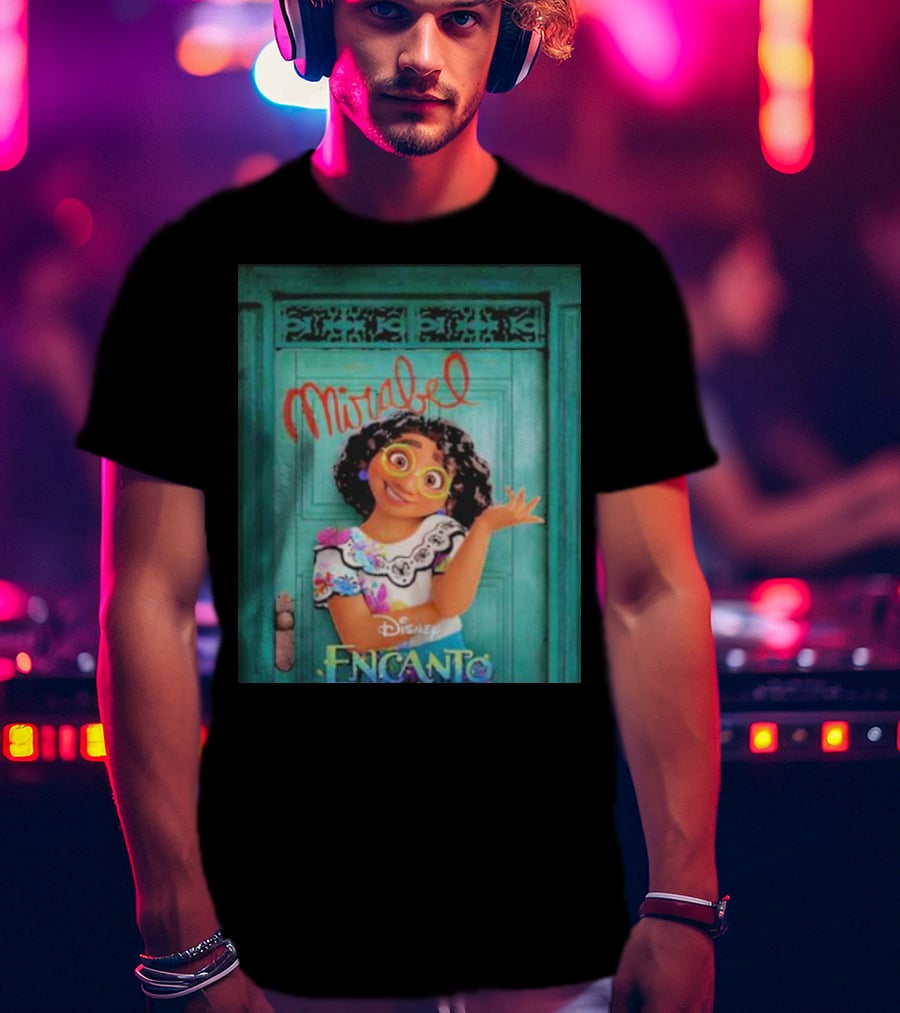 Mirabel Encanto Disney Cartoon Character T-Shirt