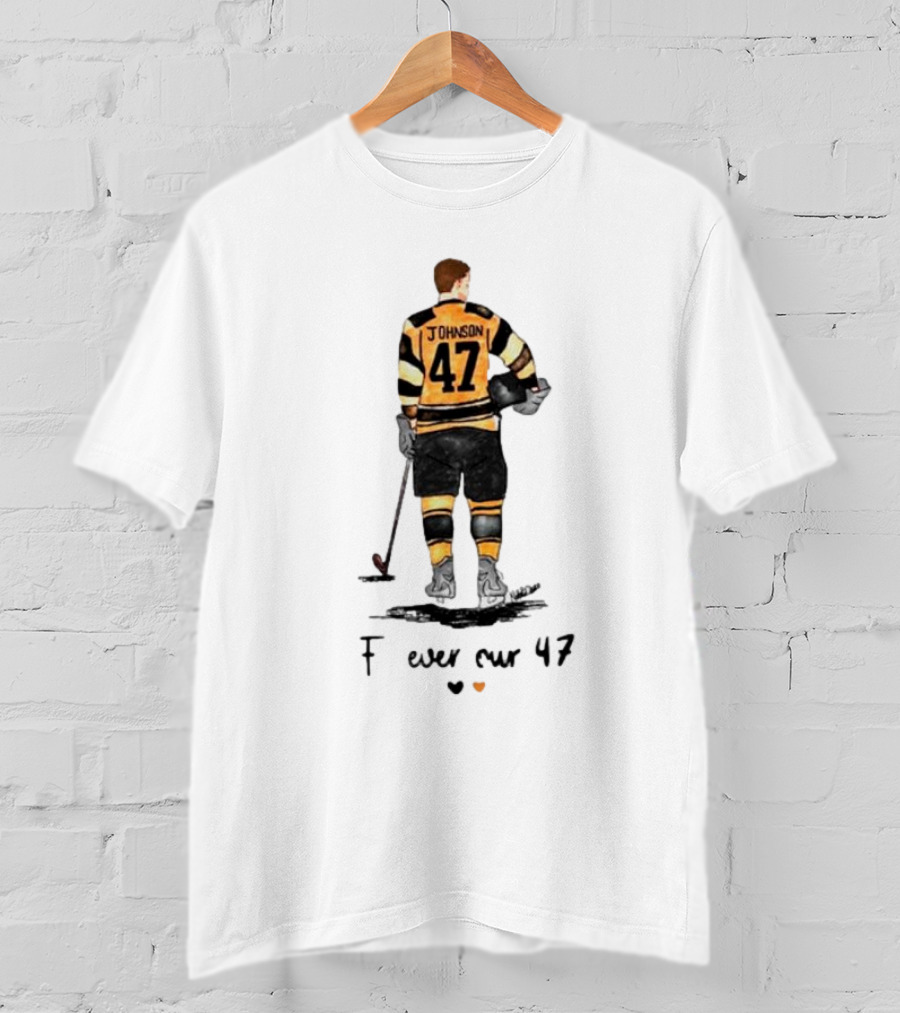 Adam Johnson Forever Our 47 Hockey T-Shirt