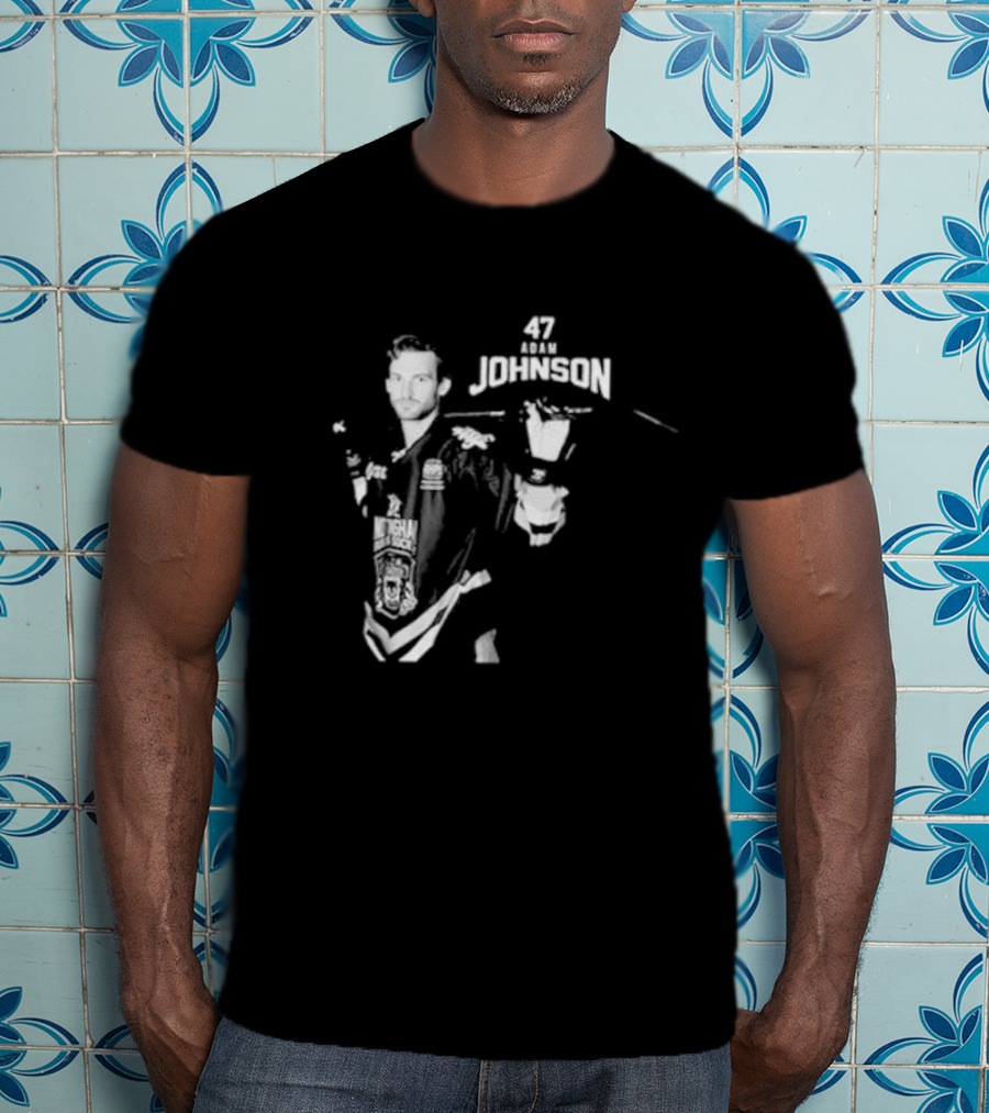 Adam Johnson 47 Memorial Ice Hockey Legend T-Shirt