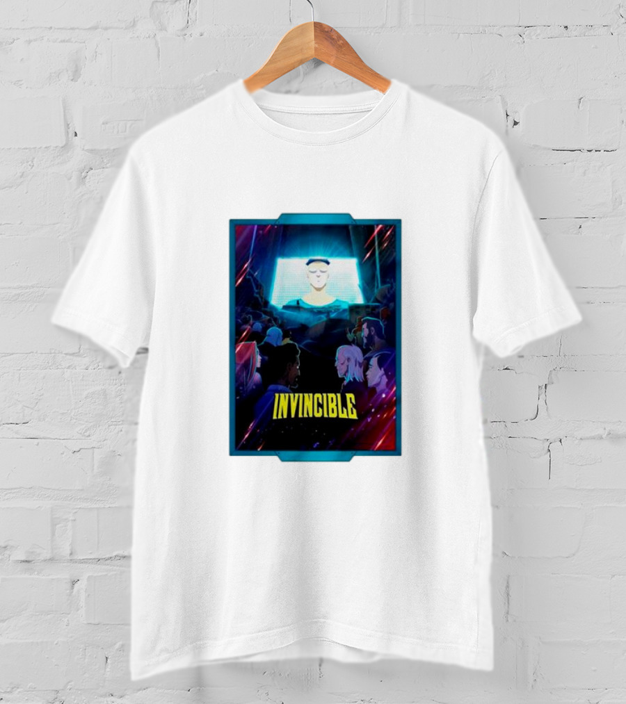 Invincible Season Two Episode One Animated Characters And Vibrant Colors T-Shirt