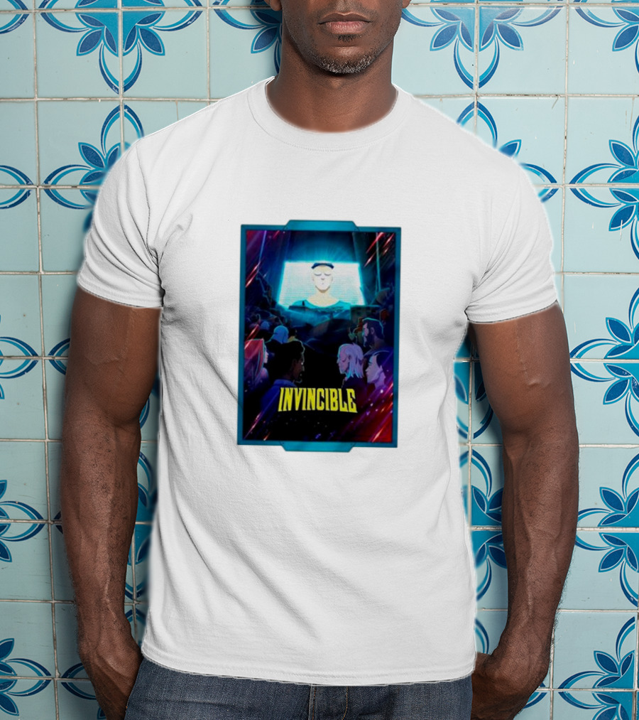 Invincible Season Two Episode One Animated Characters And Vibrant Colors T-Shirt