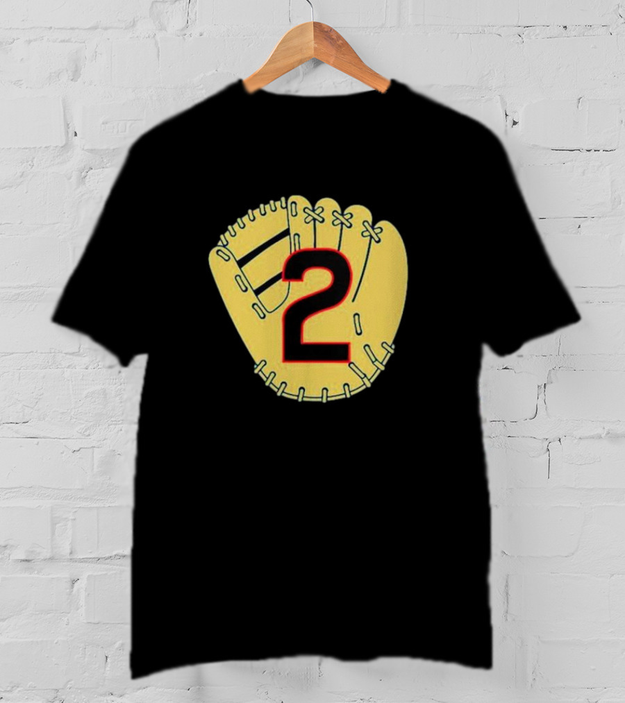 Nico Hoerner Baseball Glove Number 2 T-Shirt