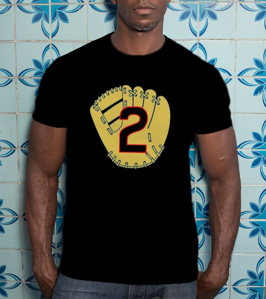 Nico Hoerner Baseball Glove Number 2 T-Shirt