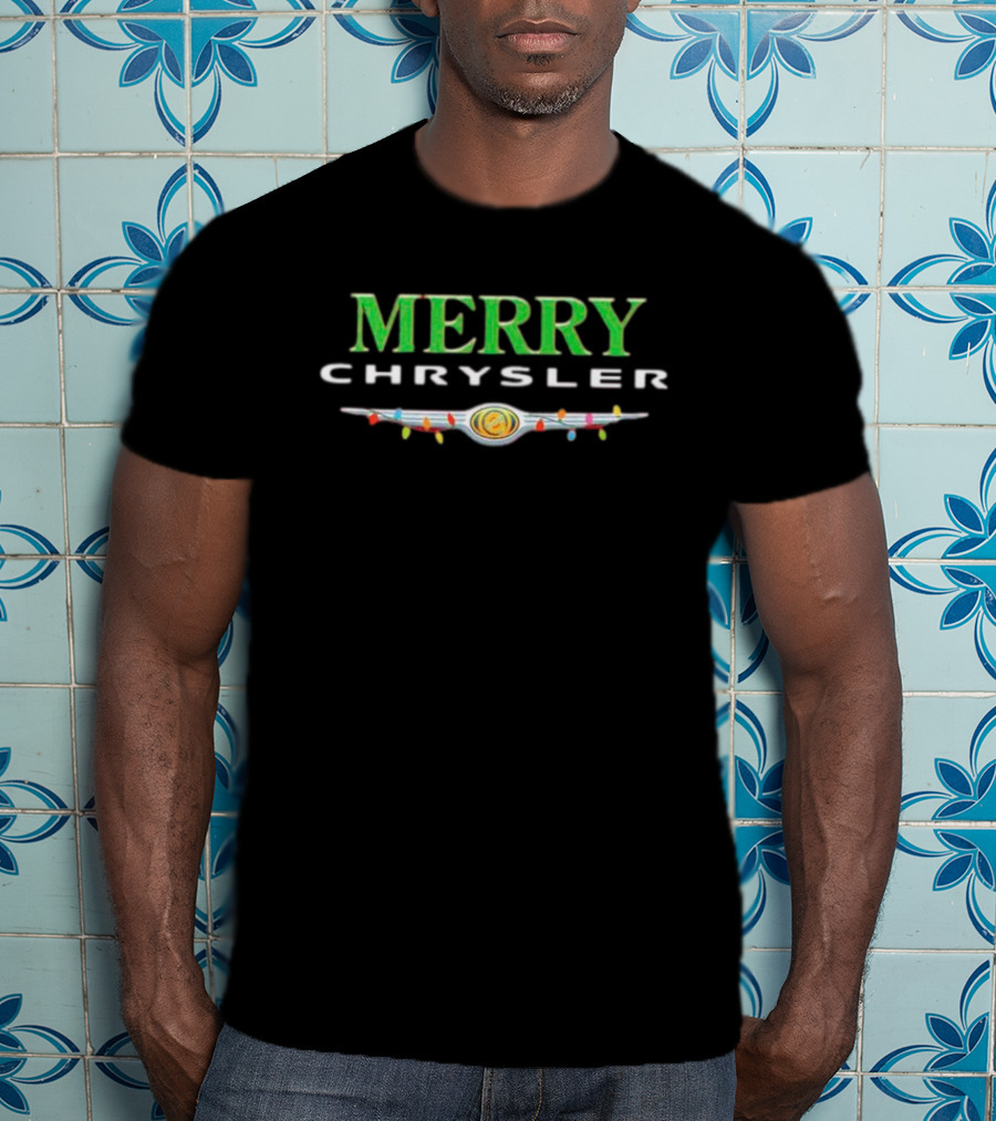 Merry Chrysler Christmas Lights T-Shirt