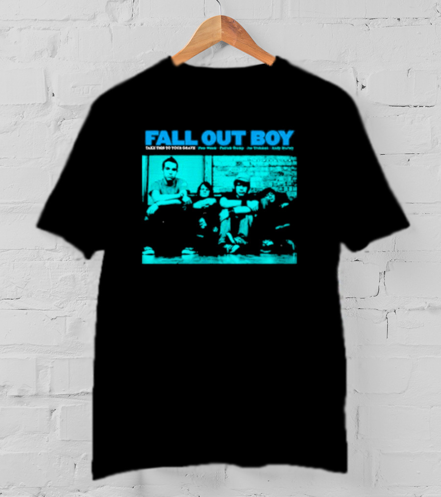 FALL OUT BOY Take This To Your Grave Pete Wentz Patrick Stump Joe Trohman Andy Hurley T-Shirt