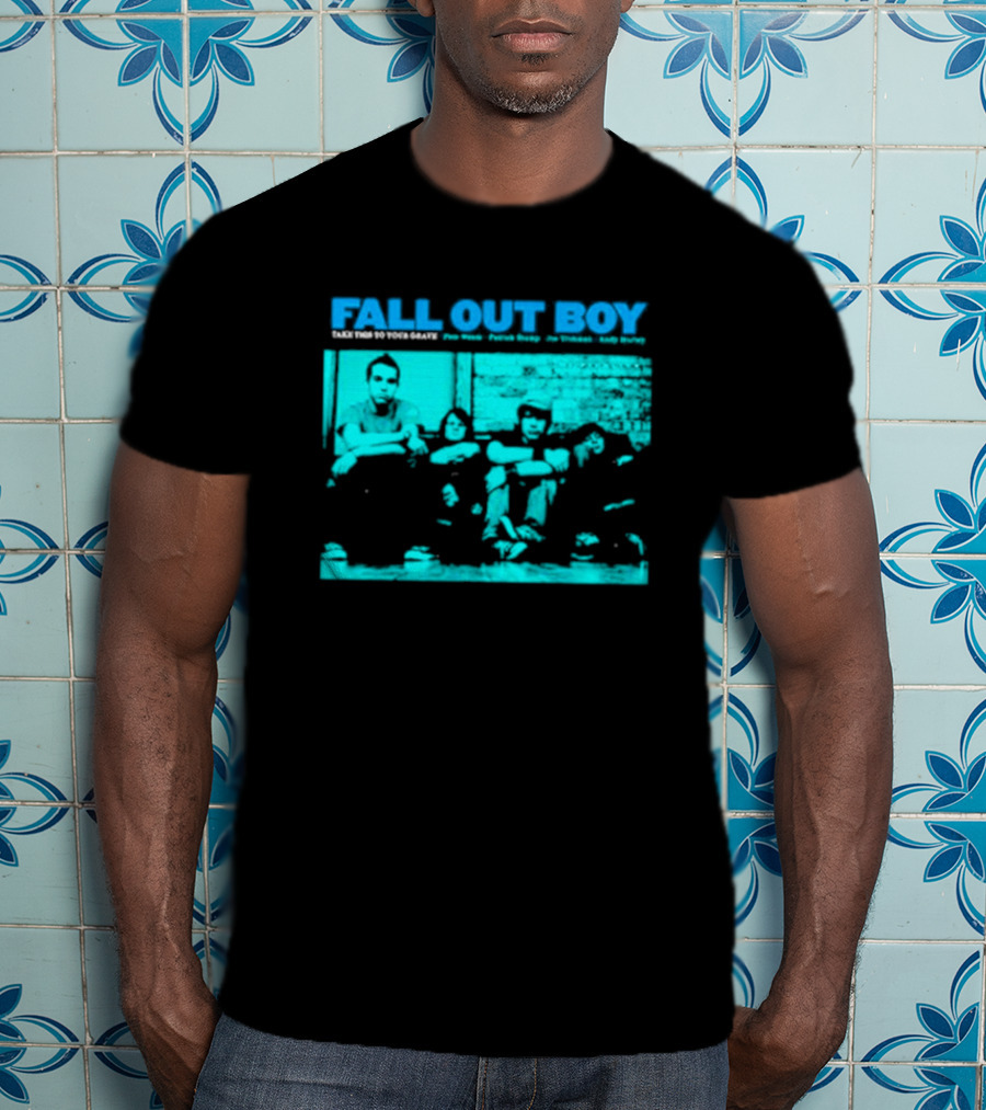 FALL OUT BOY Take This To Your Grave Pete Wentz Patrick Stump Joe Trohman Andy Hurley T-Shirt