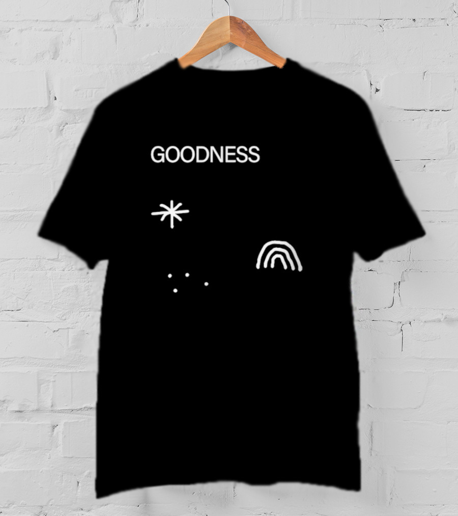 GOODNESS Star Rainbow And Dots By Chris Stedman T-Shirt