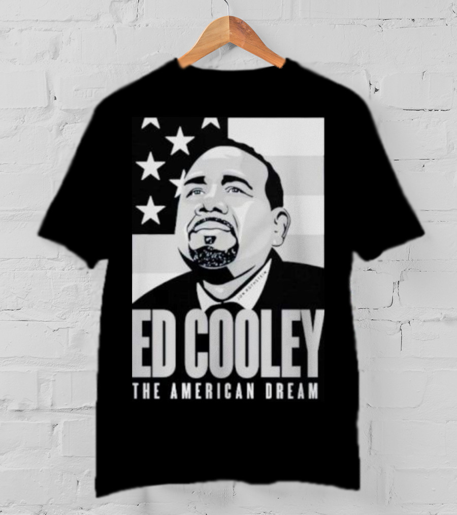Ed Cooley The American Dream USA Flag T-Shirt