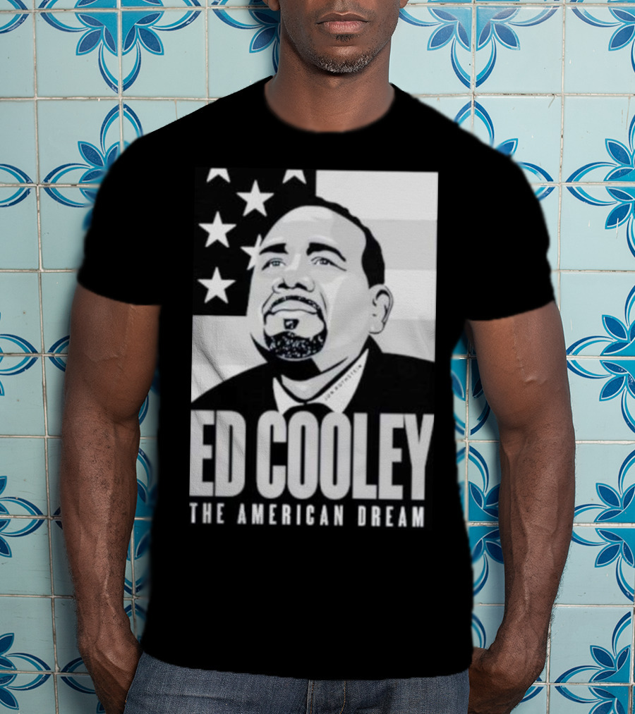 Ed Cooley The American Dream USA Flag T-Shirt