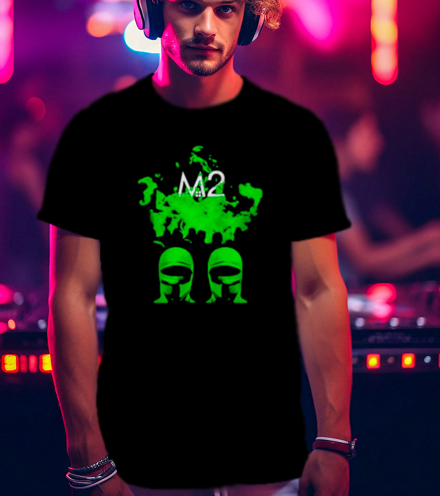 Mansionz M2 Green Mask Duo T-Shirt