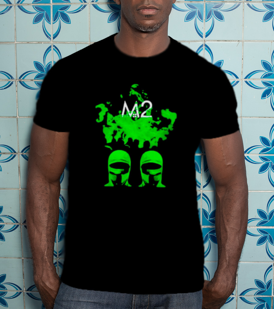 Mansionz M2 Green Mask Duo T-Shirt