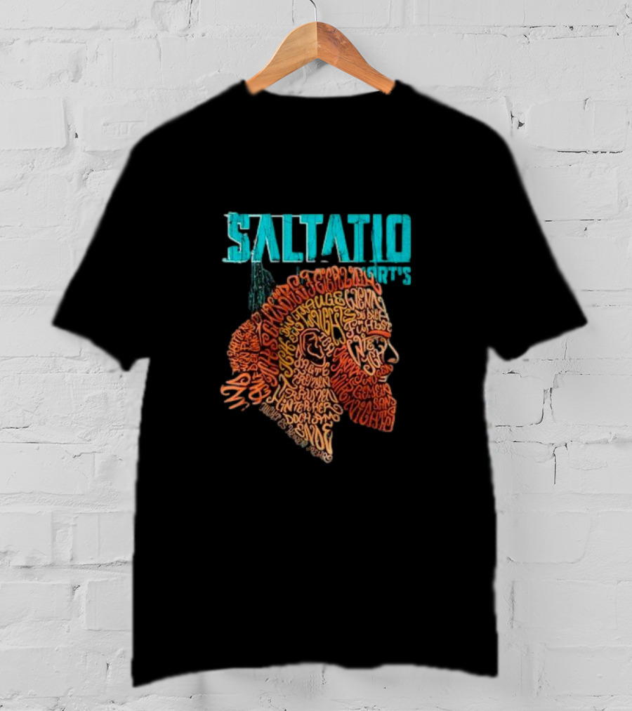 Saltatio Mortis Taugenichts Typo Alea Word Art Head T-Shirt