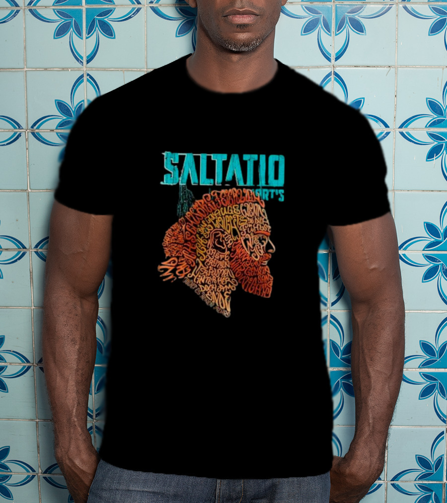 Saltatio Mortis Taugenichts Typo Alea Word Art Head T-Shirt