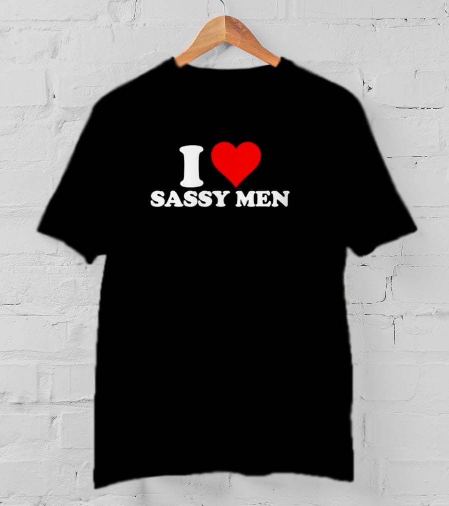 I Heart Sassy Men T-Shirt