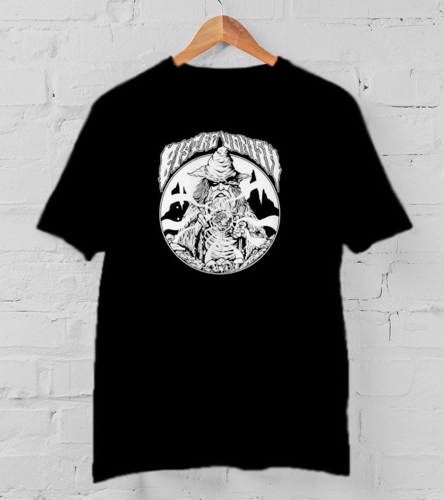 Blasted Vonish Wizard Skull T-Shirt