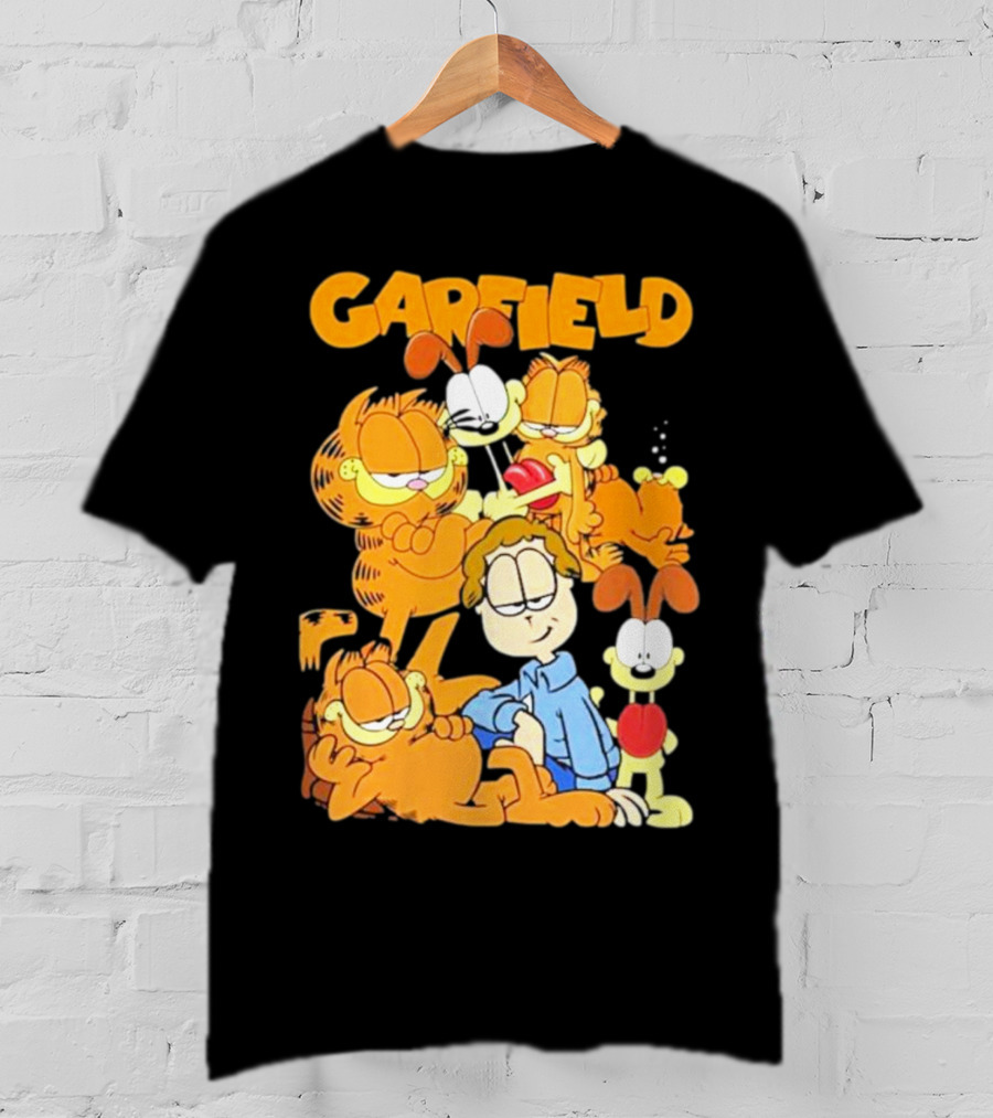 Garfield And Friends Group Character T-Shirt