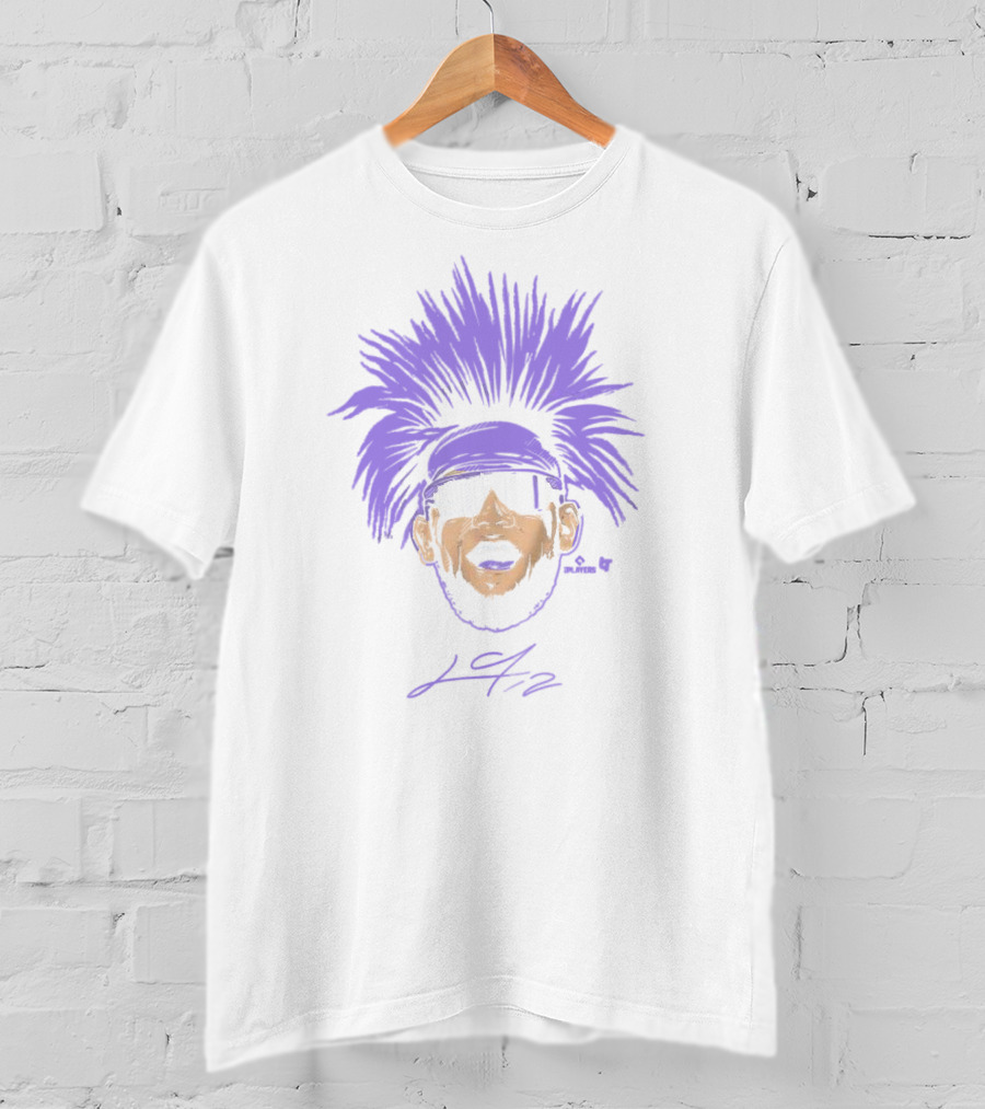 Arizona Diamondbacks Lourdes Gurriel Jr. Swag Head Players Signature L.G.42 T-Shirt