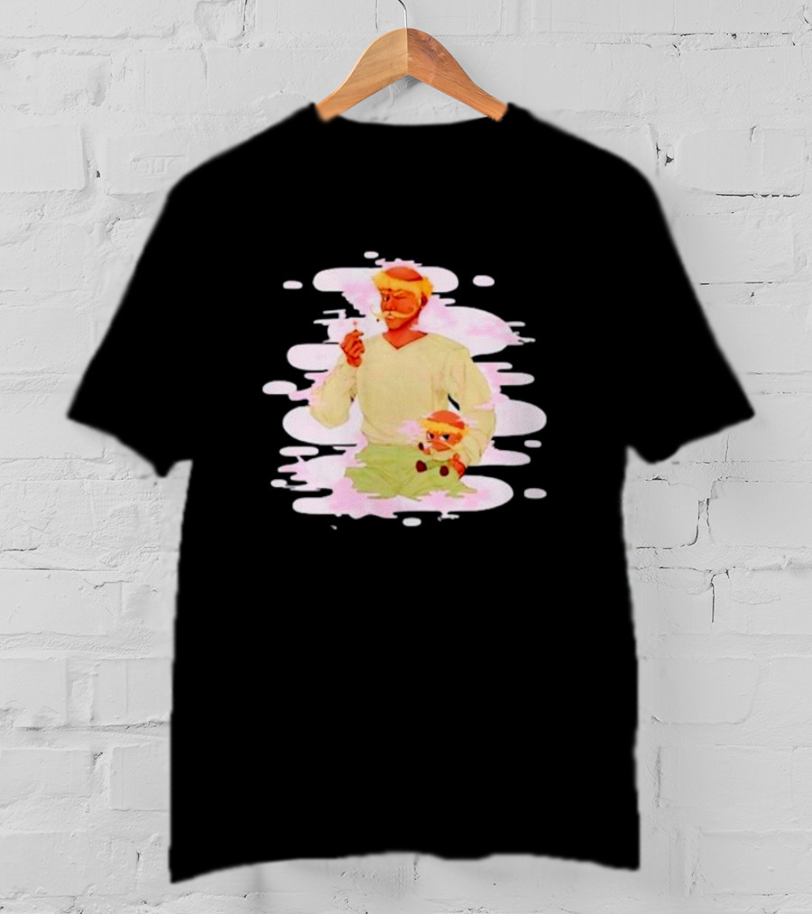 Big And Lil Ditter Smokin' Bonding Session T-Shirt