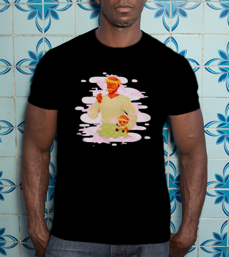 Big And Lil Ditter Smokin' Bonding Session T-Shirt