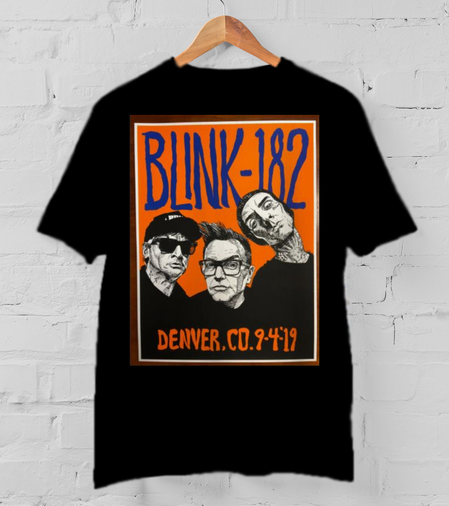 BLINK-182 Denver CO 9-4-19 T-Shirt