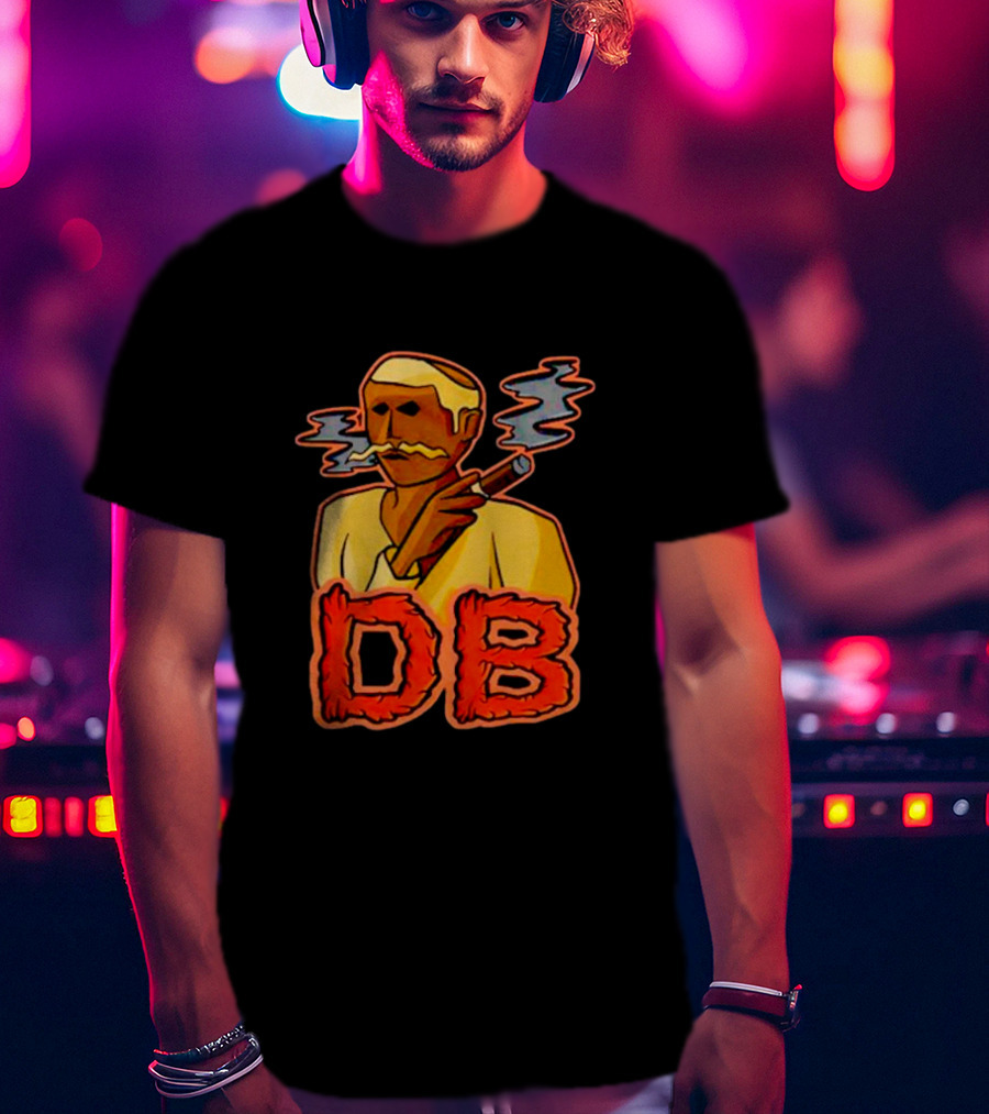 DB OSRS Character Smoking Cigar T-Shirt