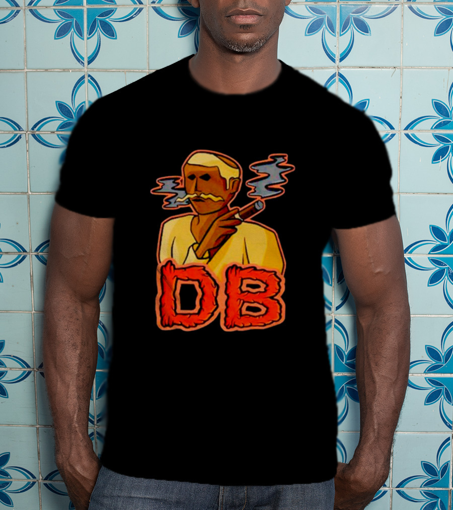 DB OSRS Character Smoking Cigar T-Shirt