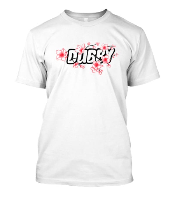 Dubby Floral Blossom Red Flower T-Shirt