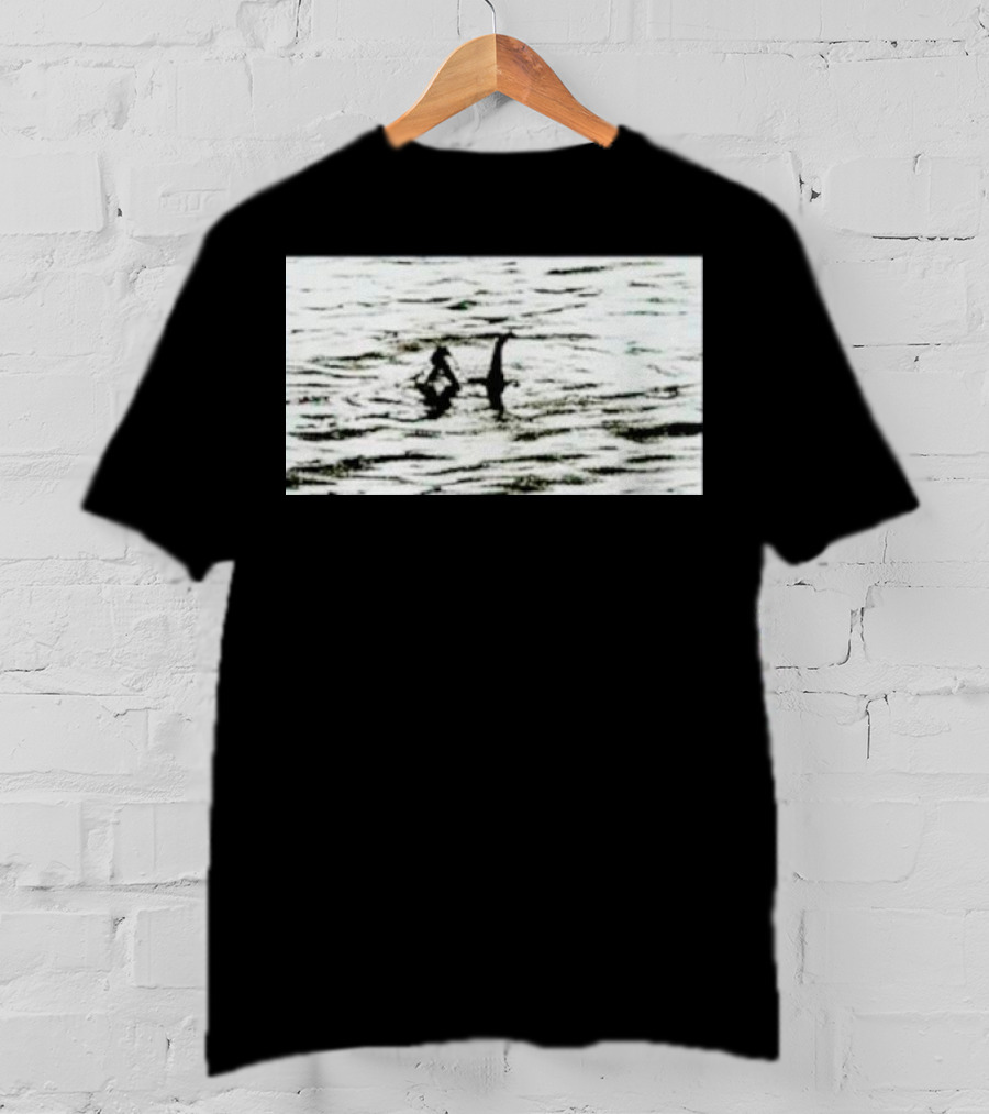 Louis Wearing Palace Nessie Surfers On Loch Ness Monster T-Shirt