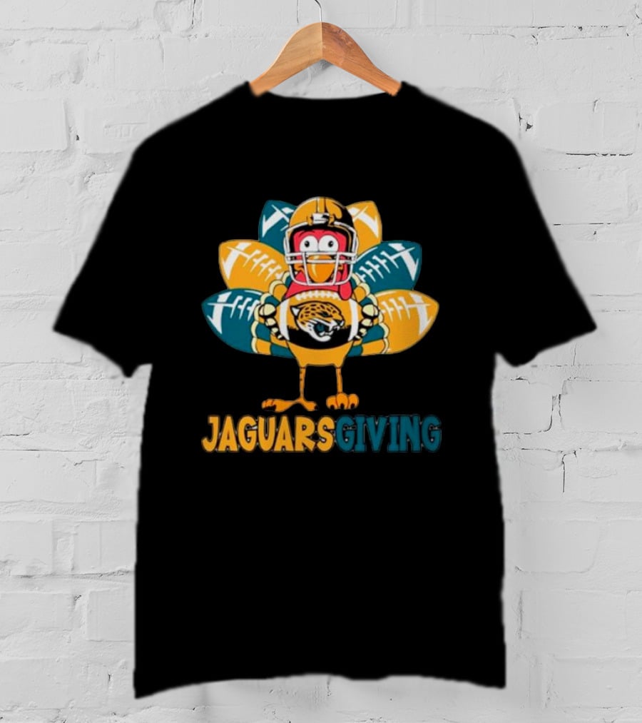 Jaguarsgiving Thanksgiving Jacksonville Jaguars Turkey T-Shirt