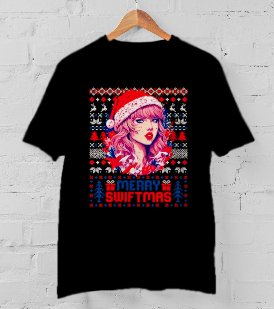 Merry Swiftmas Festive Christmas T-Shirt
