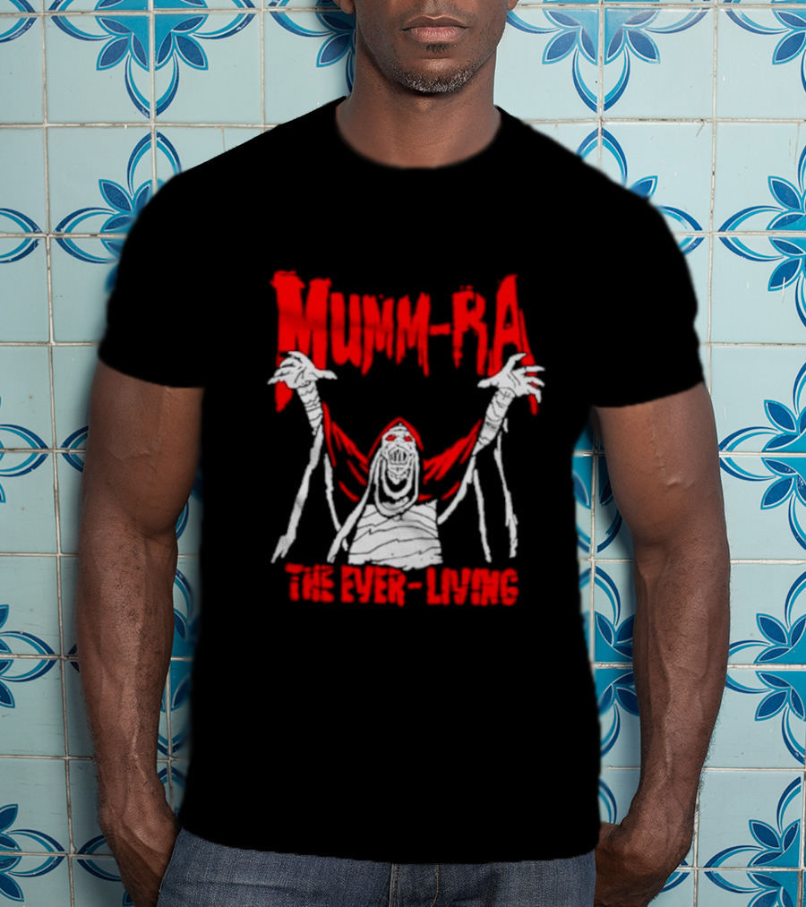 Mumm-Ra The Ever-Living Red And White T-Shirt