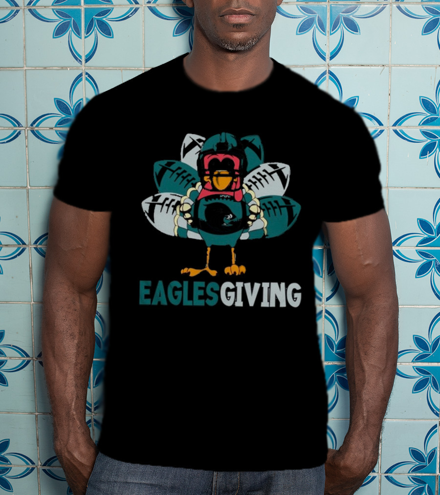 Eaglesgiving Turkey Philadelphia Eagles Thanksgiving T-Shirt