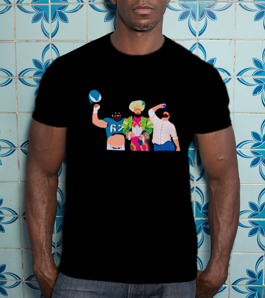 Philly Jason Kelce Iconic Outfits And Cheers T-Shirt