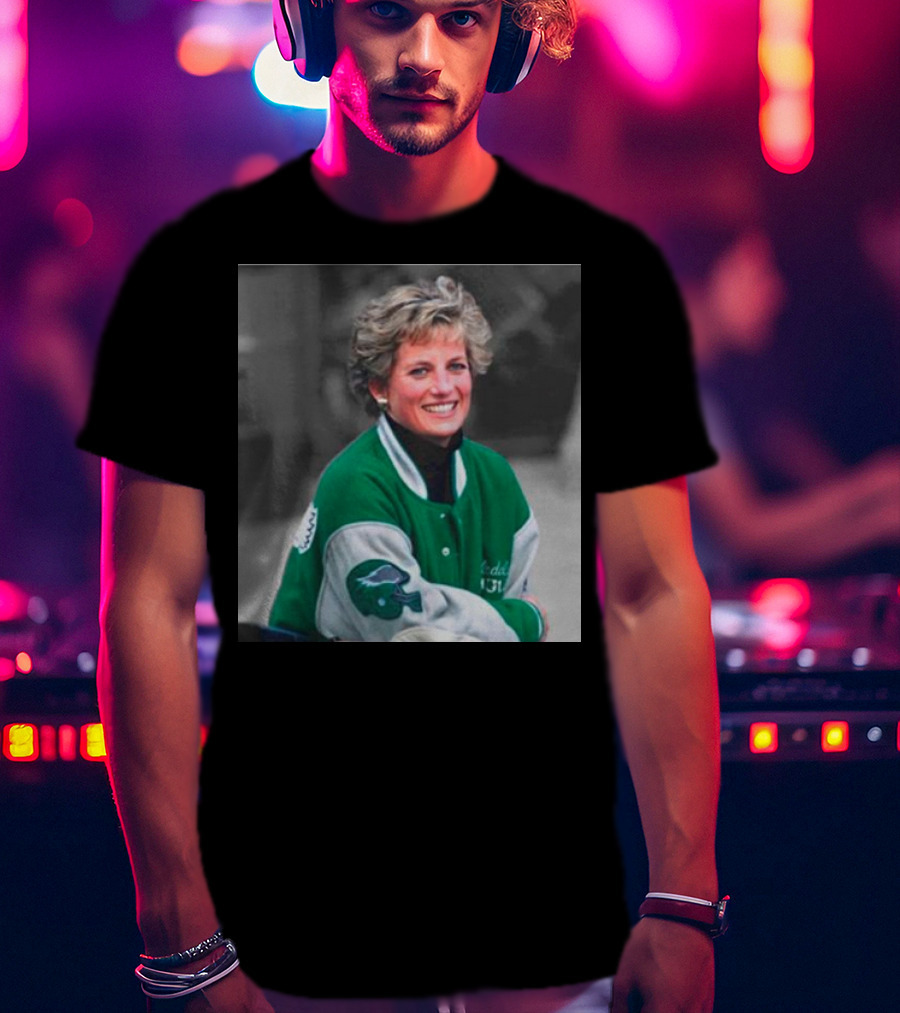 Philadelphia Eagles Fan Princess Diana Iconic T-Shirt