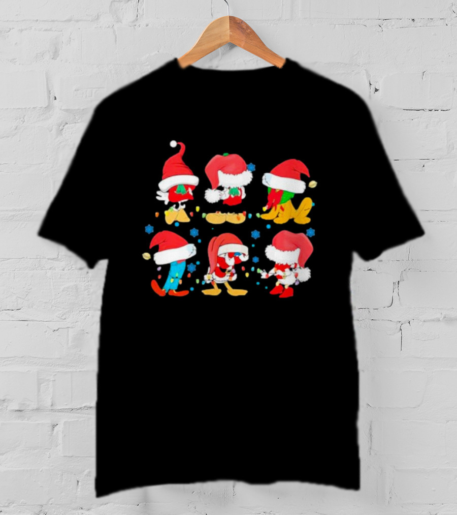 Santa Mouse And Friends Holiday Cheer T-Shirt