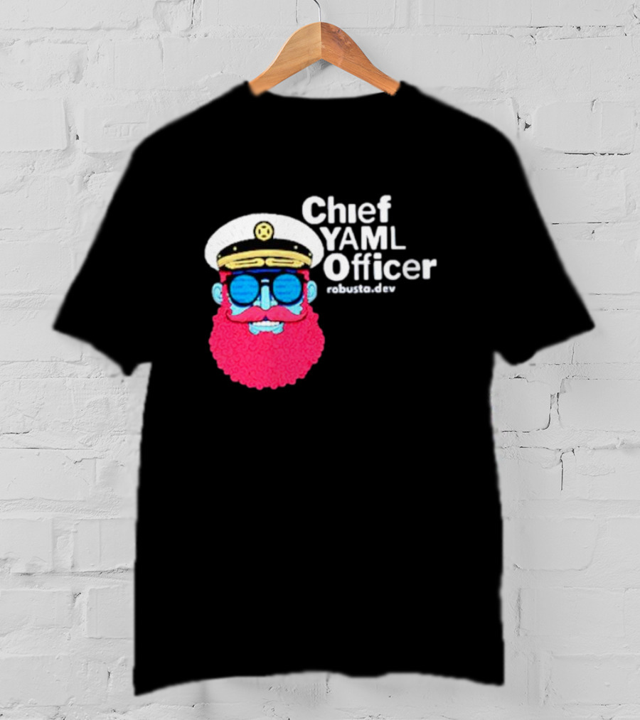 Chief Yaml Officer Robusta.dev T-Shirt