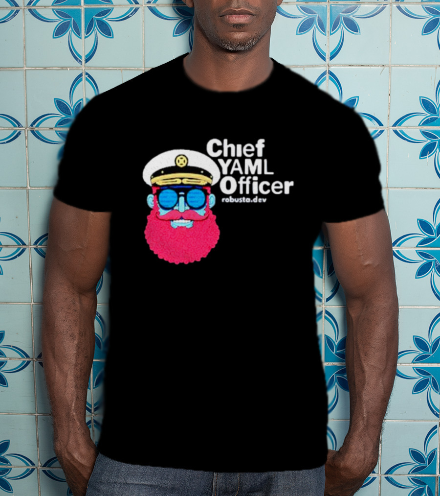 Chief Yaml Officer Robusta.dev T-Shirt