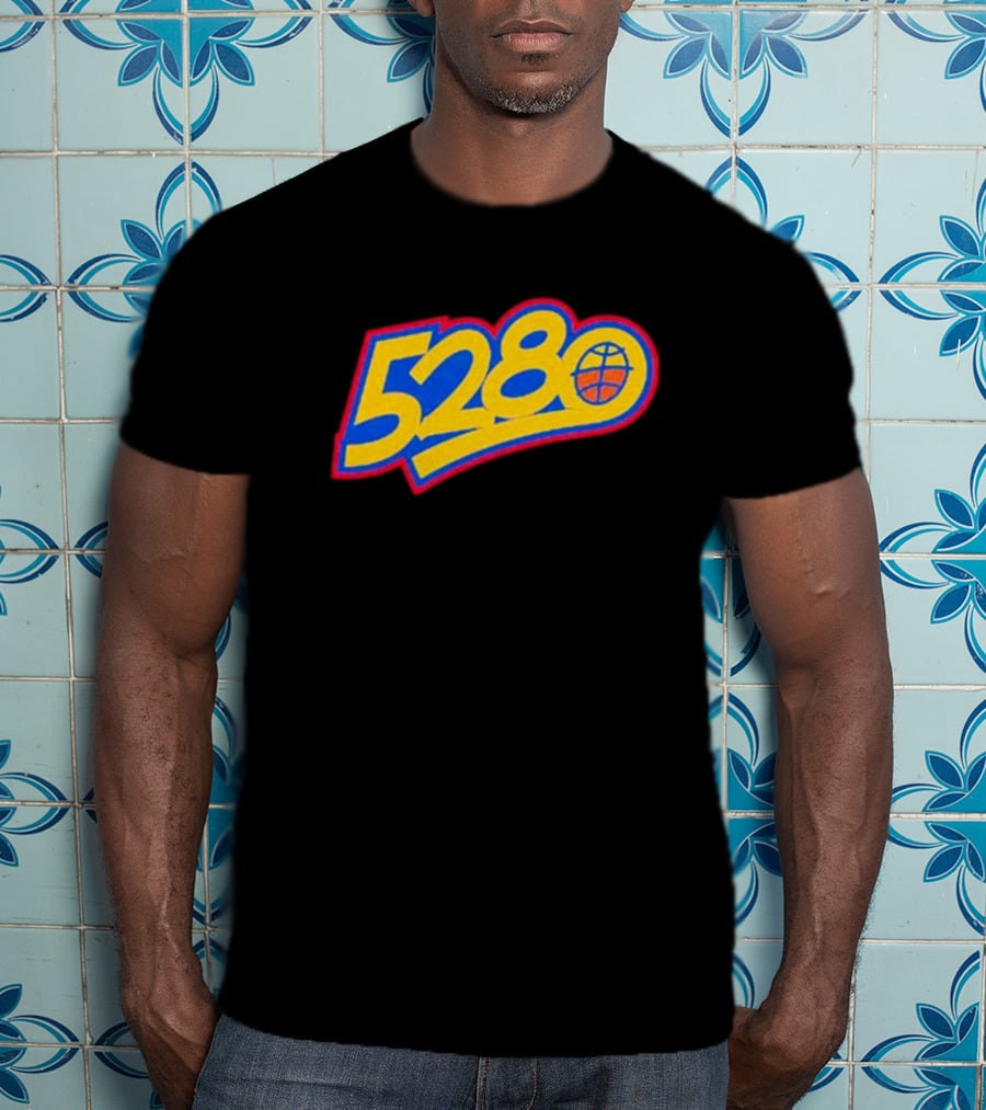 Denver Nuggets 5280 Basketball Team Spirit Mile High City Pride T-Shirt