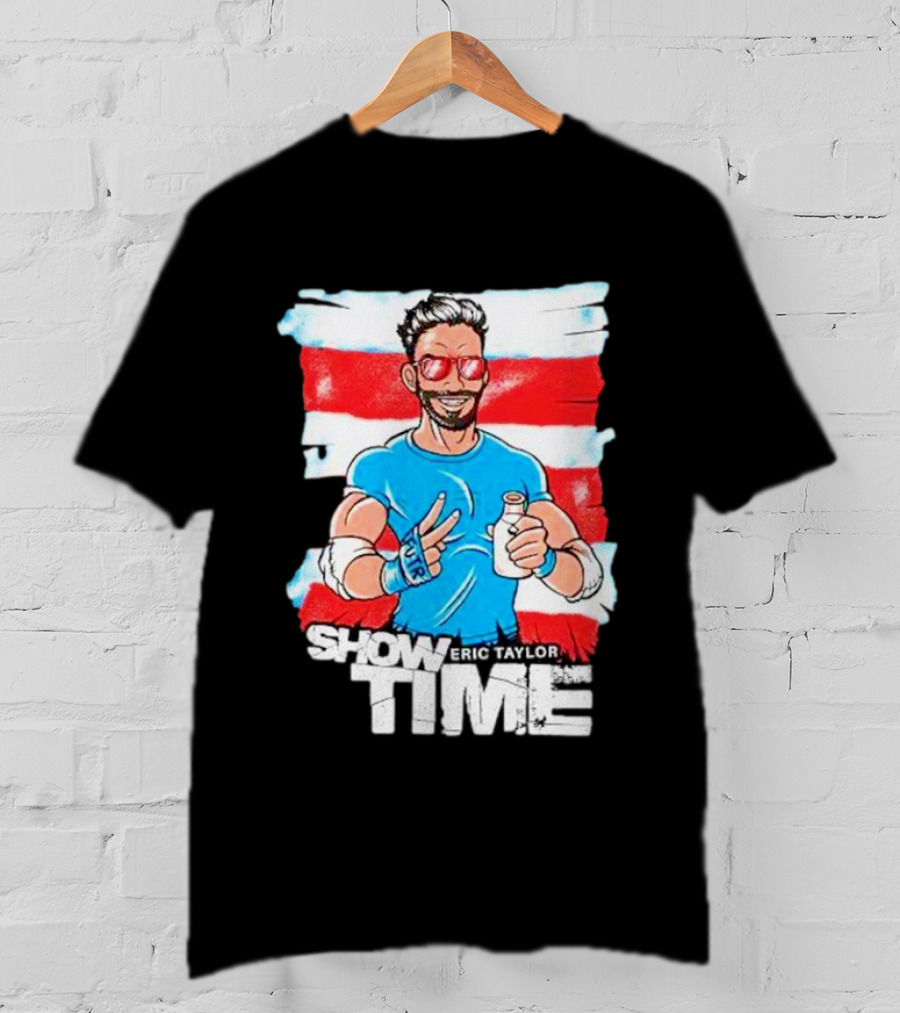 Eric Taylor Show Time Peace Pose And Drink T-Shirt