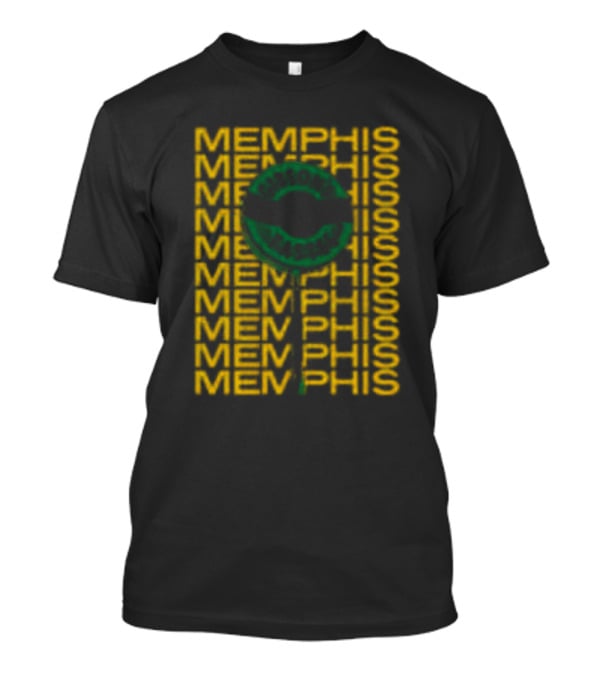 Gibson's Donuts Memphis Iconic Sweet Indulgence In Classic Green T-Shirt