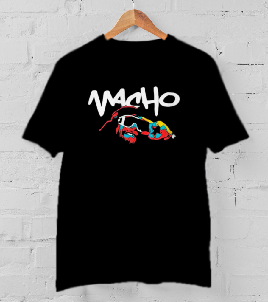 Macho Forever Colorful Shades T-Shirt