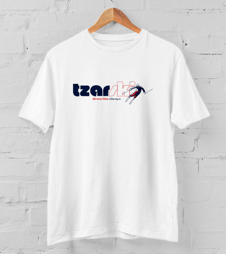 Tzar Ski Since Like Always Skiing T-Shirt