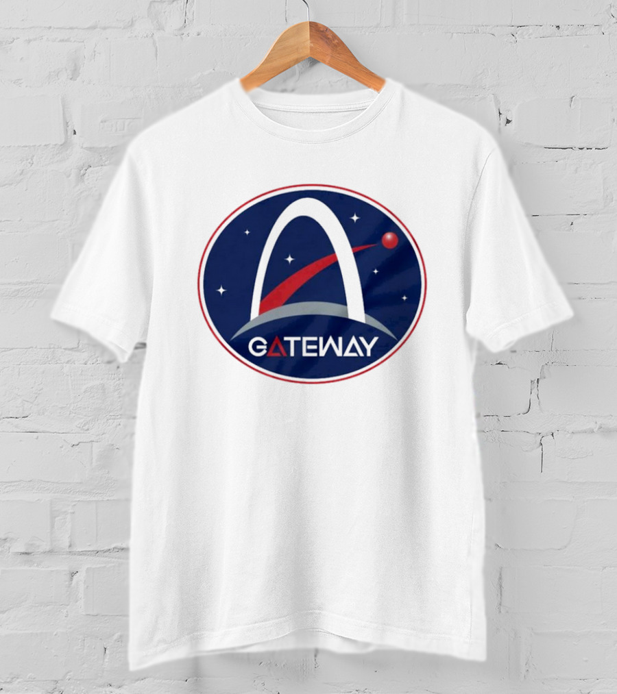 Gateway Program NASA Inspired St. Louis Arch T-Shirt